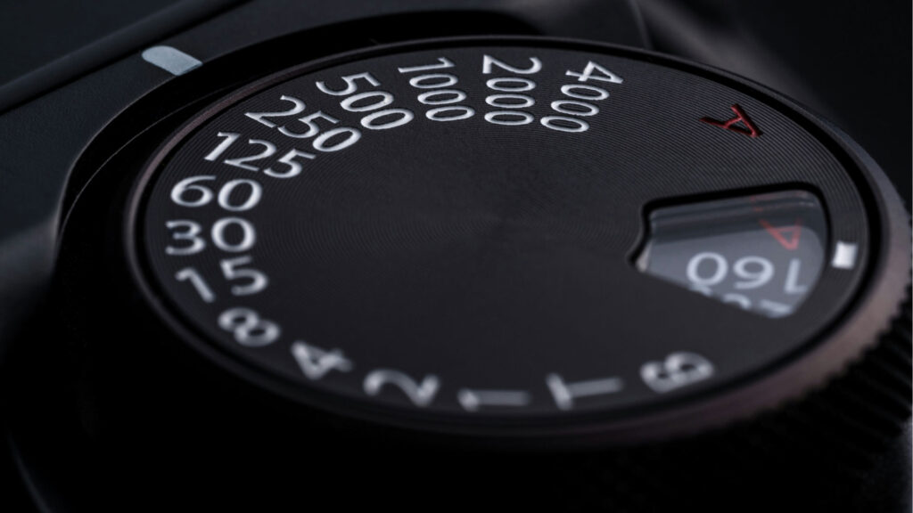 Choose a slow shutter speed