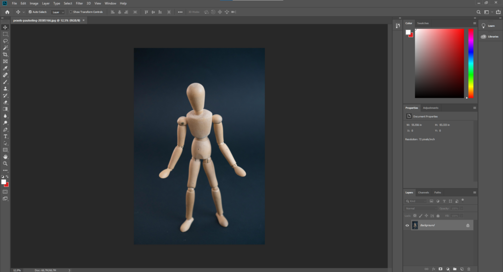 how to use puppet wrap in photoshop