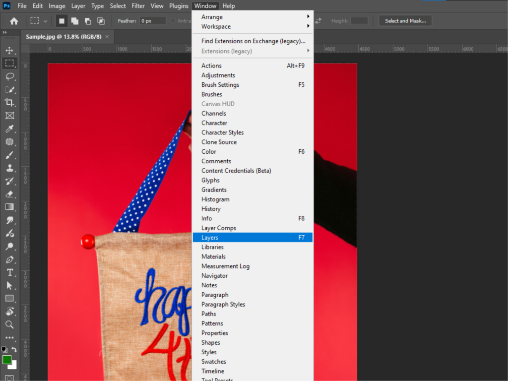 select layers