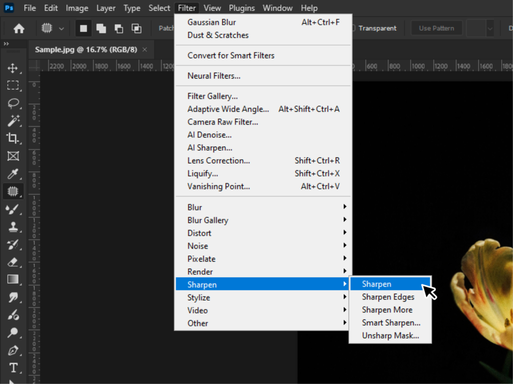 Basic Photo Editing - Sharpening