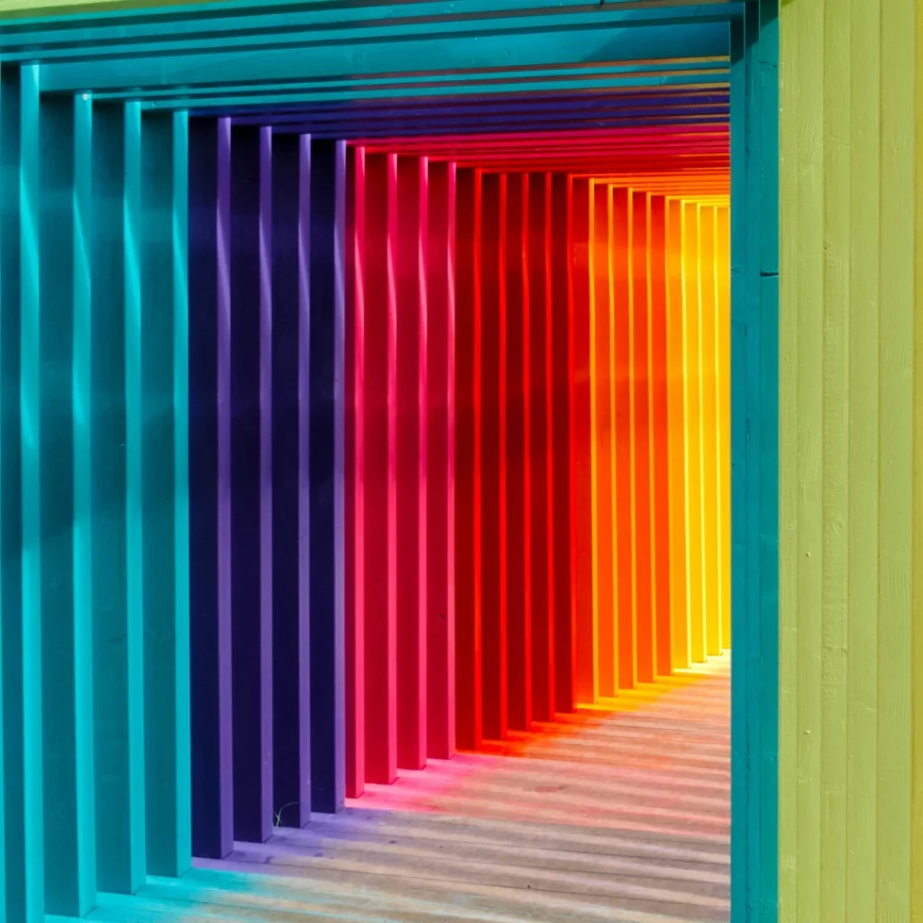 A street hall with different color in the Colorway article in Dropicts.com